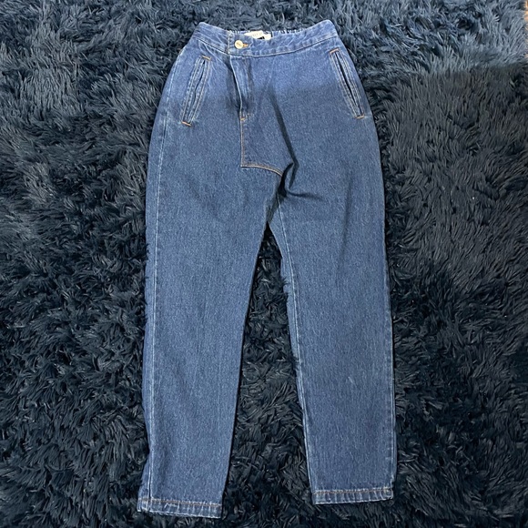 High waisted baggy unique mom jeans - Picture 15 of 16